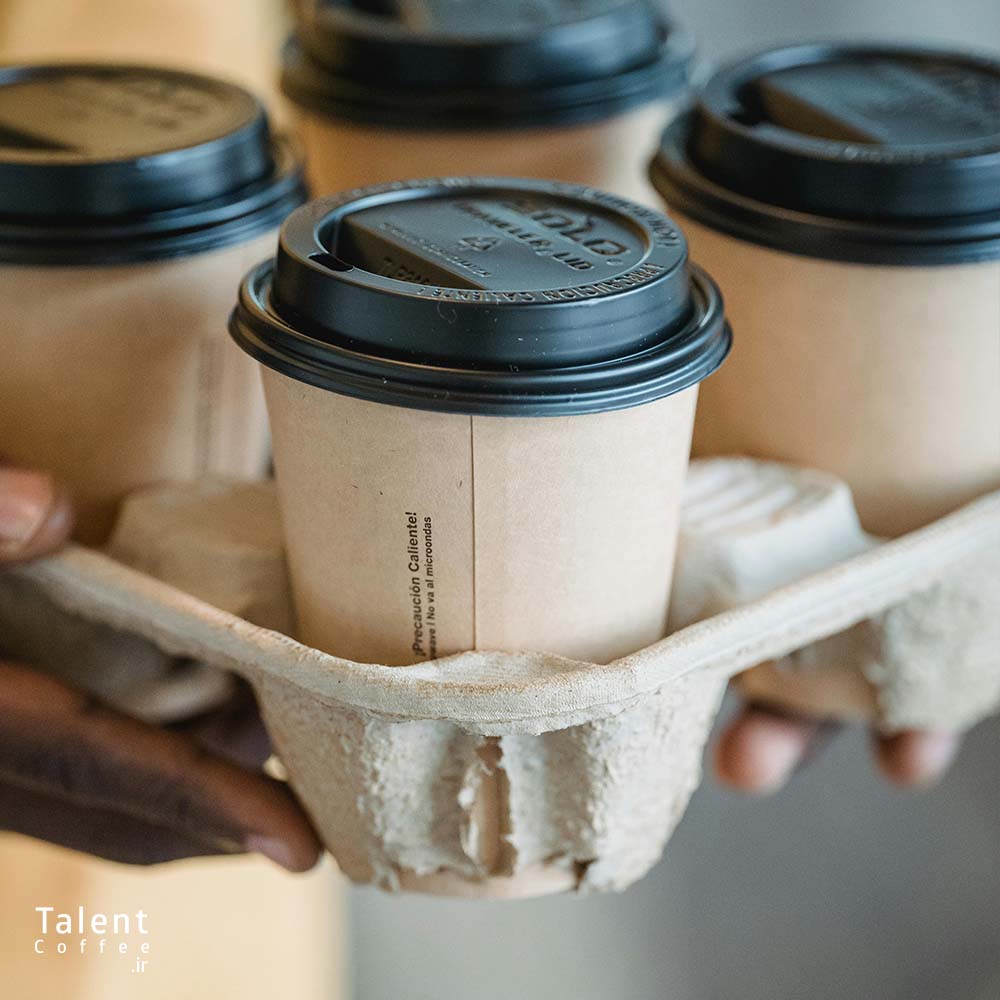 راهکاری ساده برای جلوگیری از ریختن قهوه بیرون‌بر یا take away
