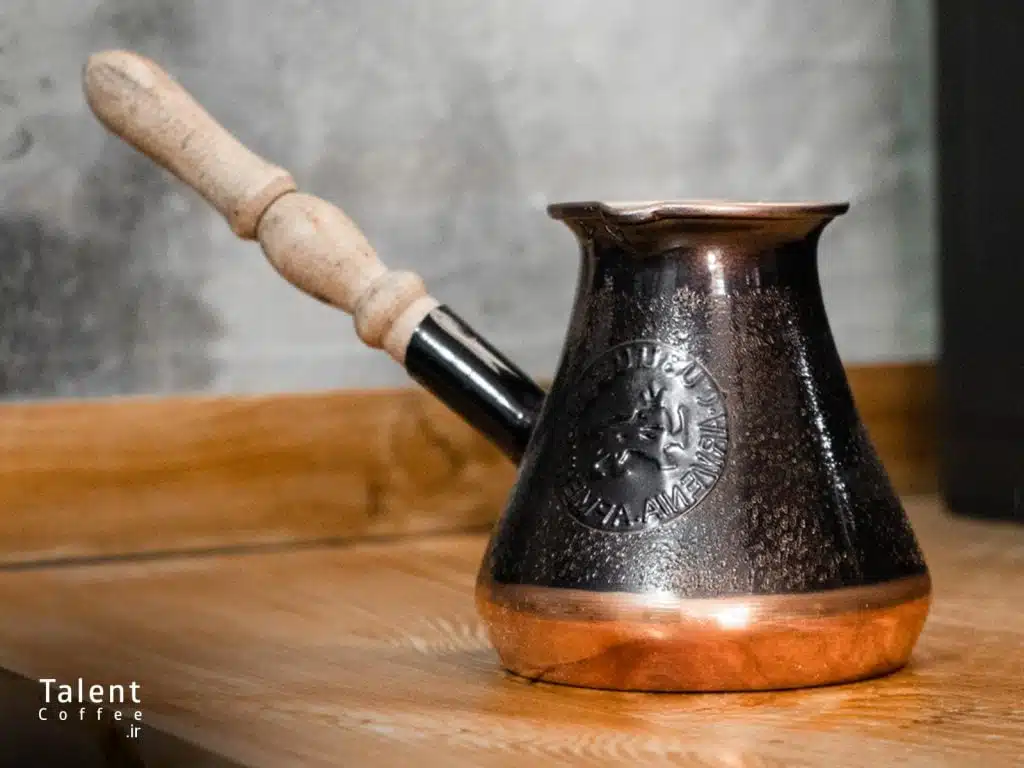 آموزش استفاده از جذوه برای تهیه قهوه ترک